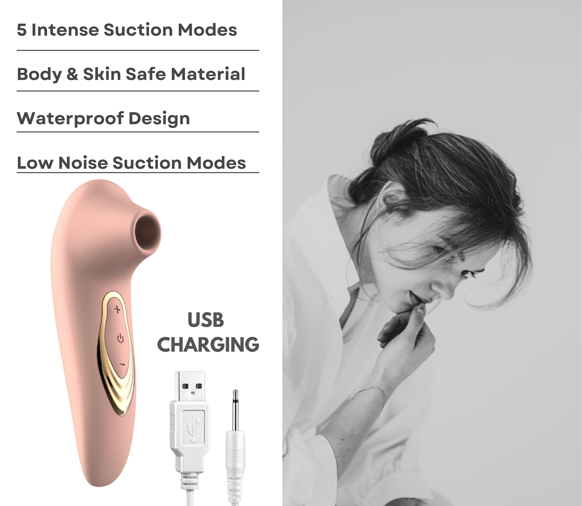 Jouet adulte succion