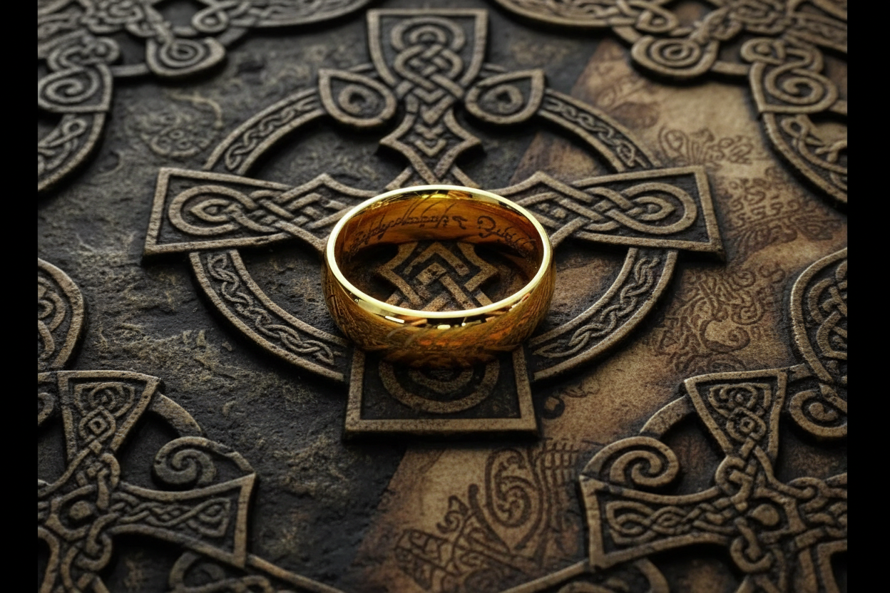 Bague elfique  en inox