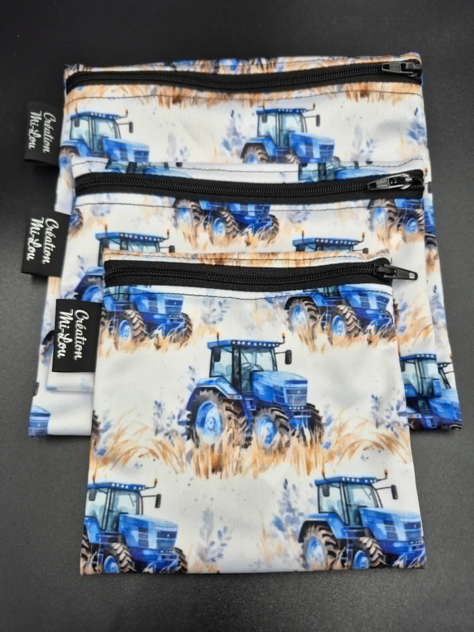 Sac à collation tracteur