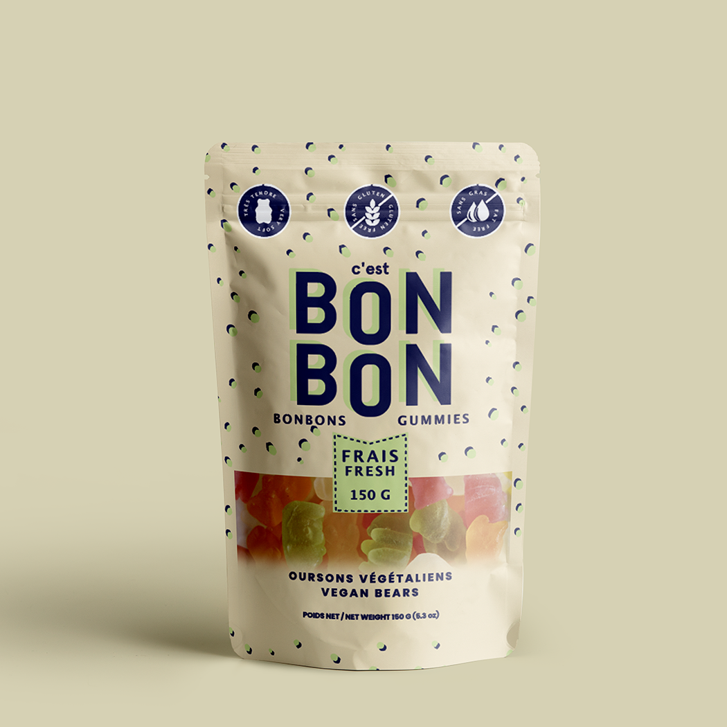 Ours végétaliens - Bonbons gélifiés