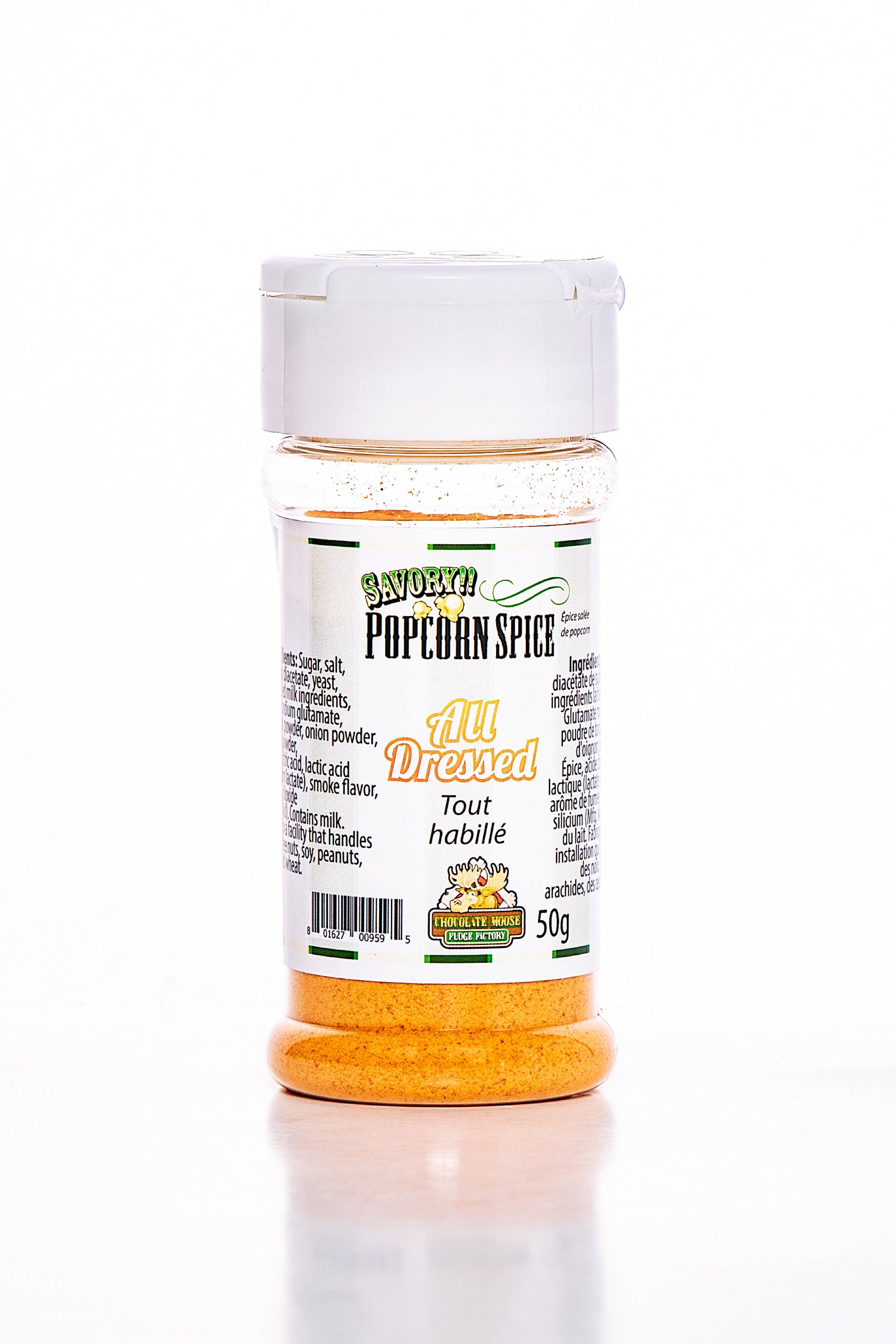 Shakers à pop-corn All Dressed 65 g