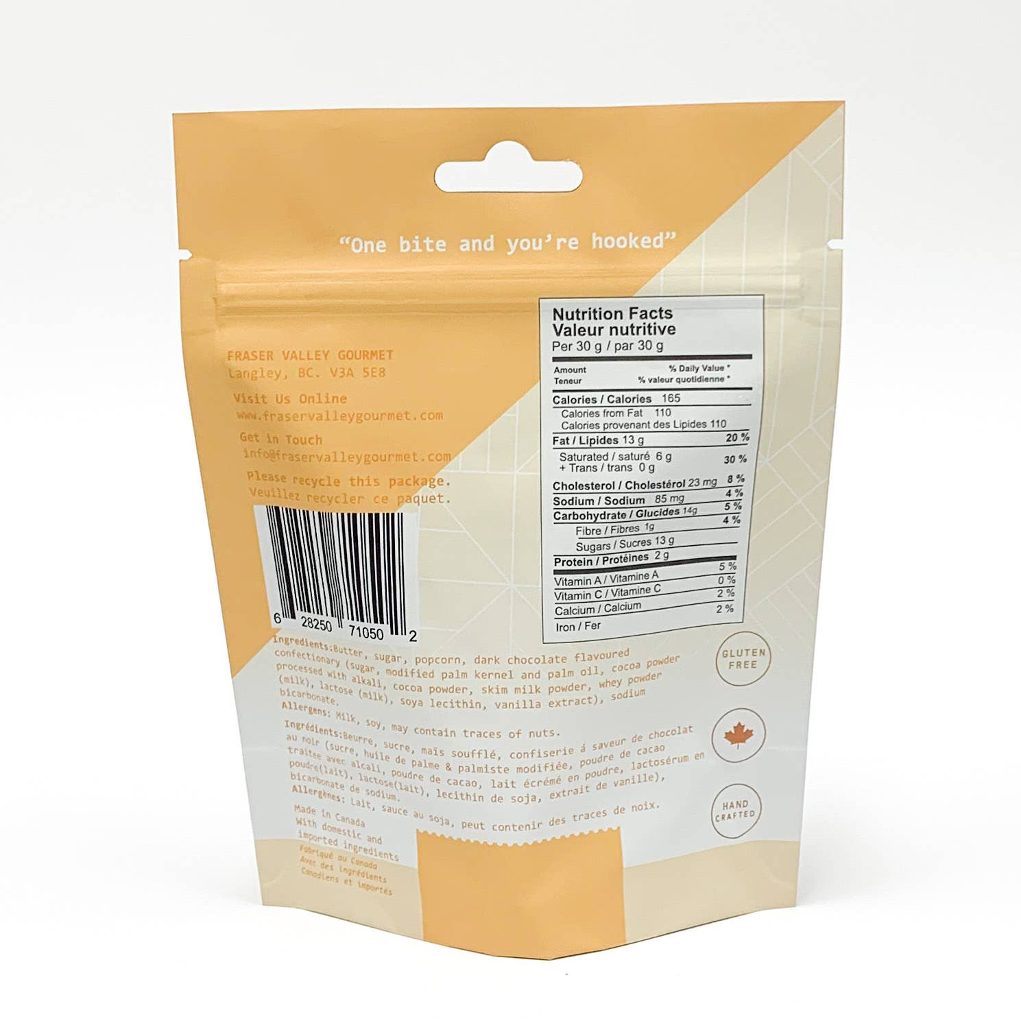 Crunch au caramel - Popcorn