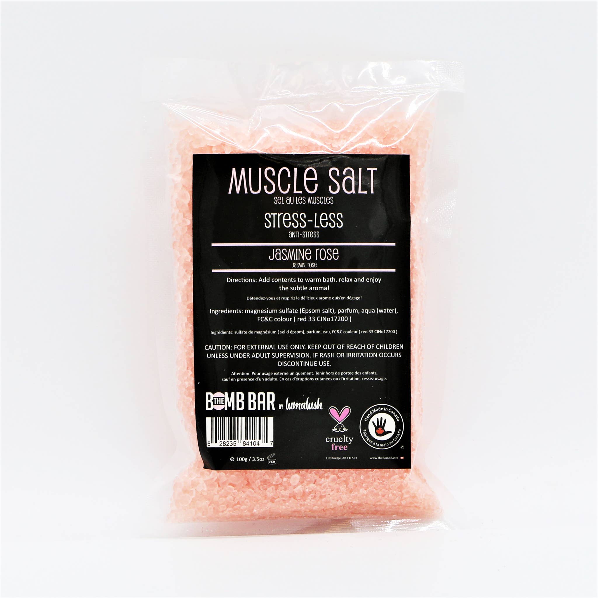 Bain - Muscle Salt: Moins de stress / 100g