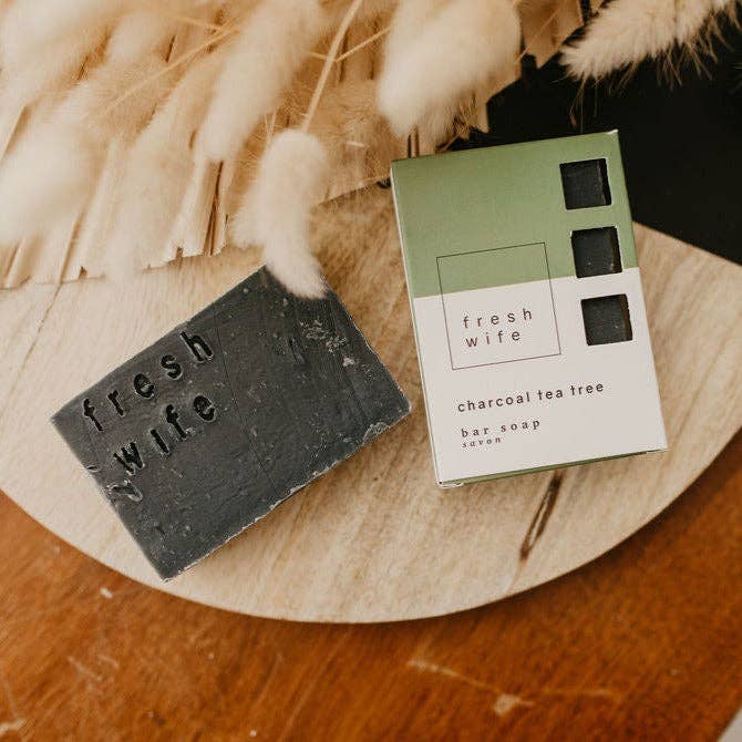 Savon pour barre d'arbre à thé au charbon