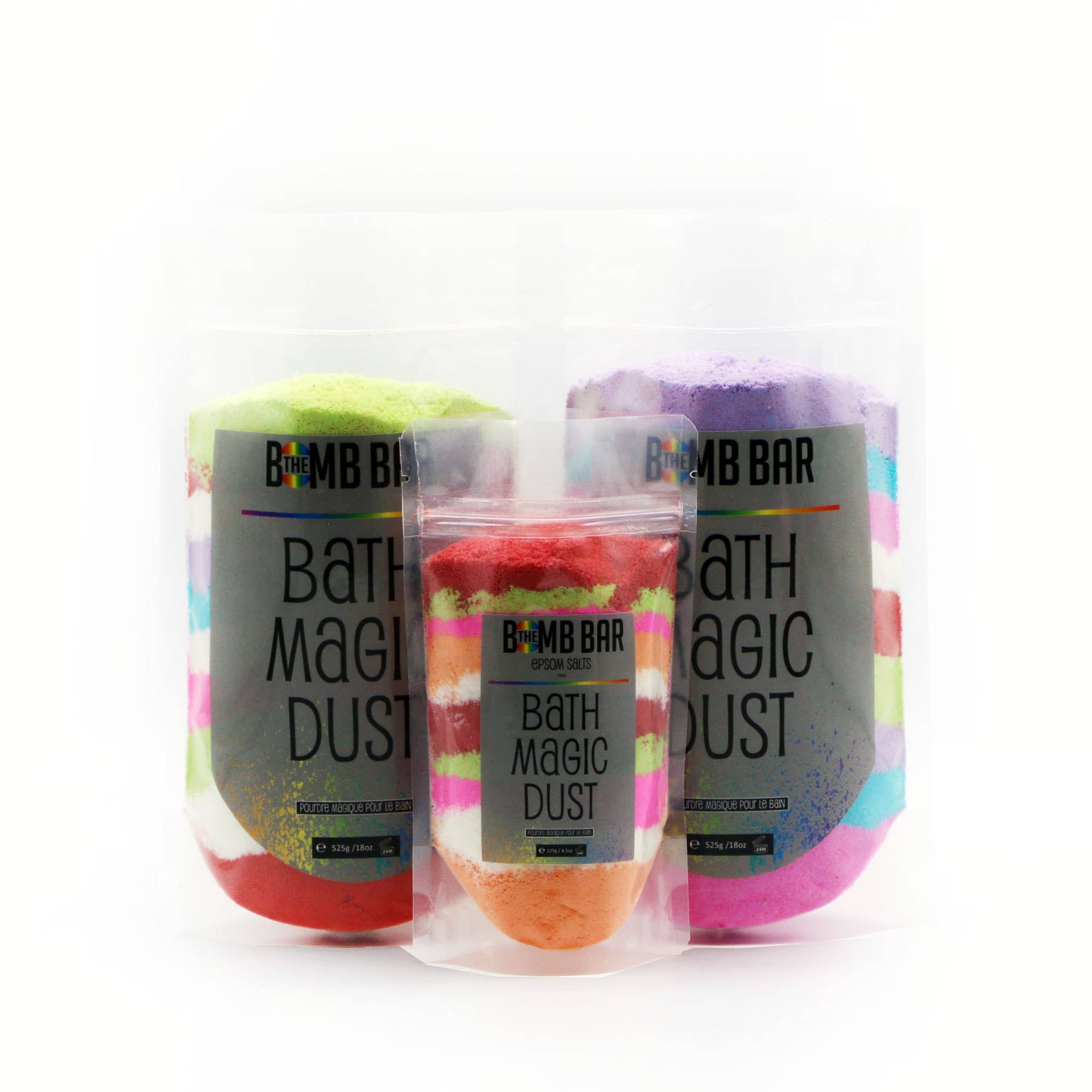 Poussière magique de bain: 125g ( couleur aléatoire)