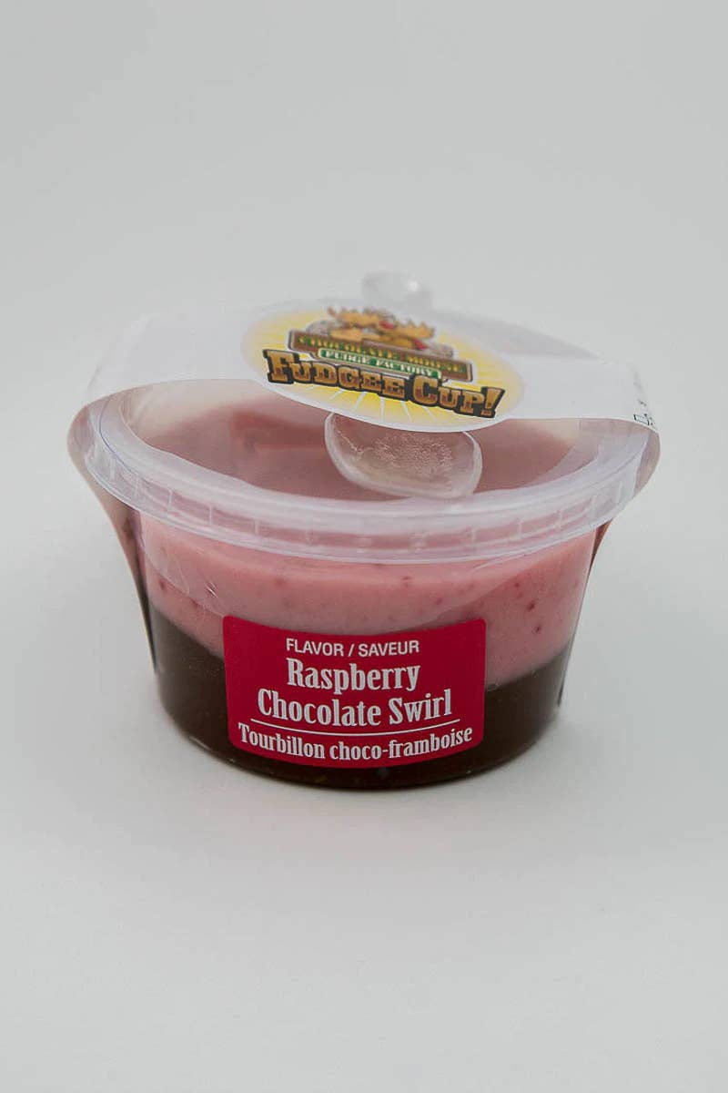 Cup à fudge - Framboise Choc. Swirl 140g/