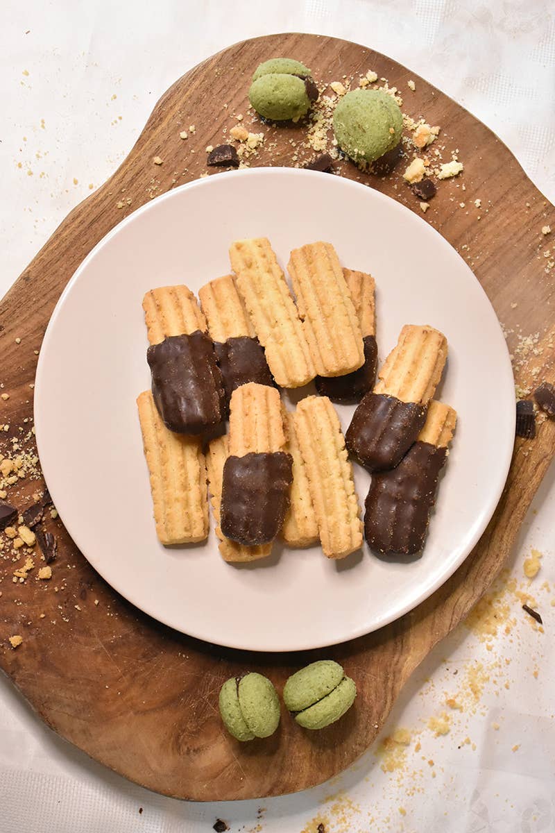 Biscuits Crumiri - Classiques & Chocolat