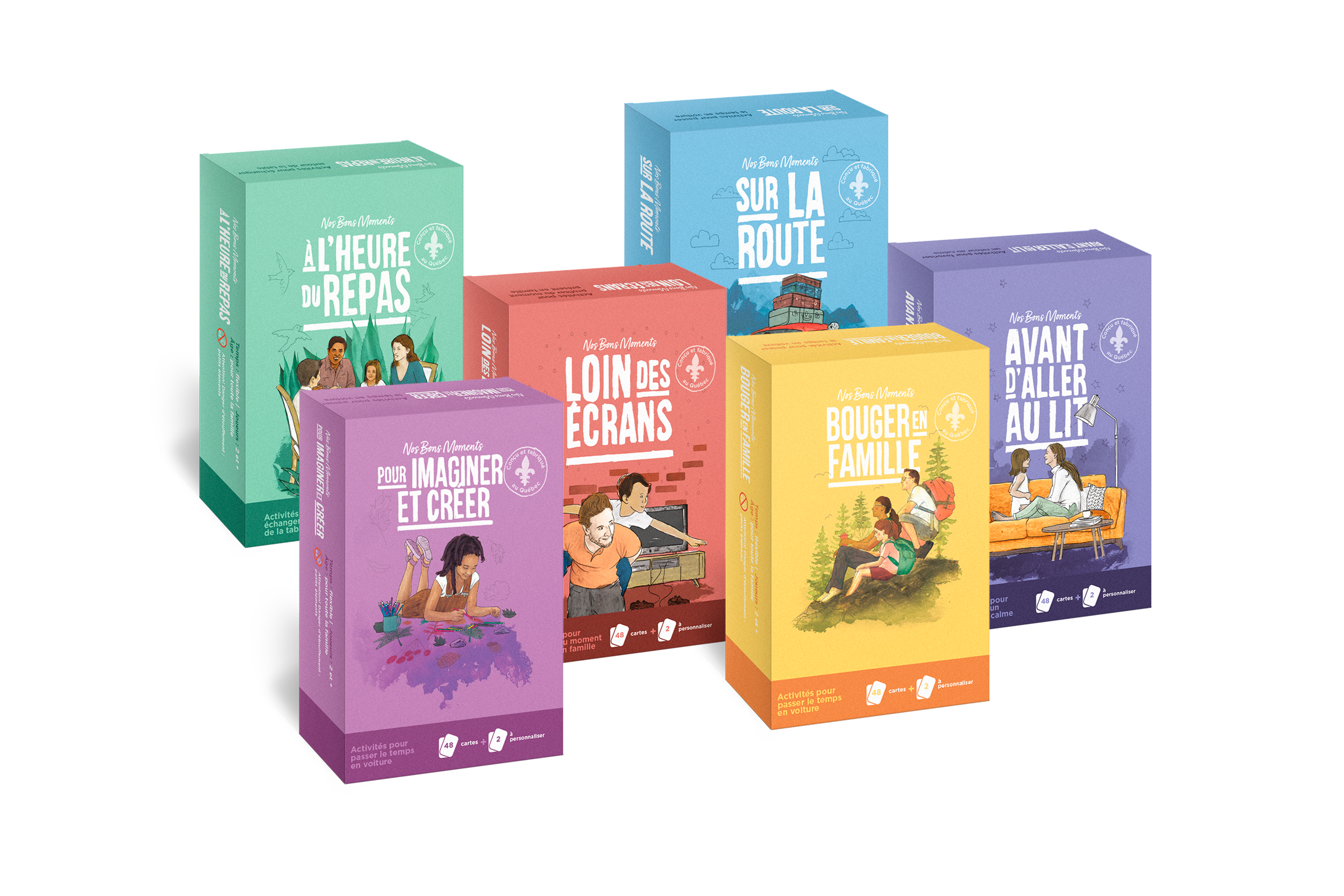 ENSEMBLE DE 6 JEUX - COLLECTION NOS BONS MOMENTS