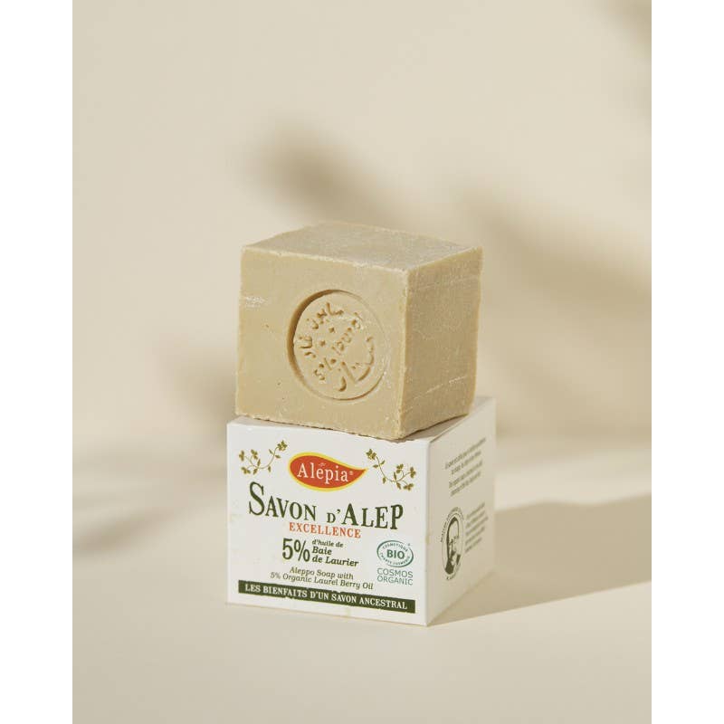 Savon d'Alep Organic Excellence d'Alepia: 190g / 25 % Laurier