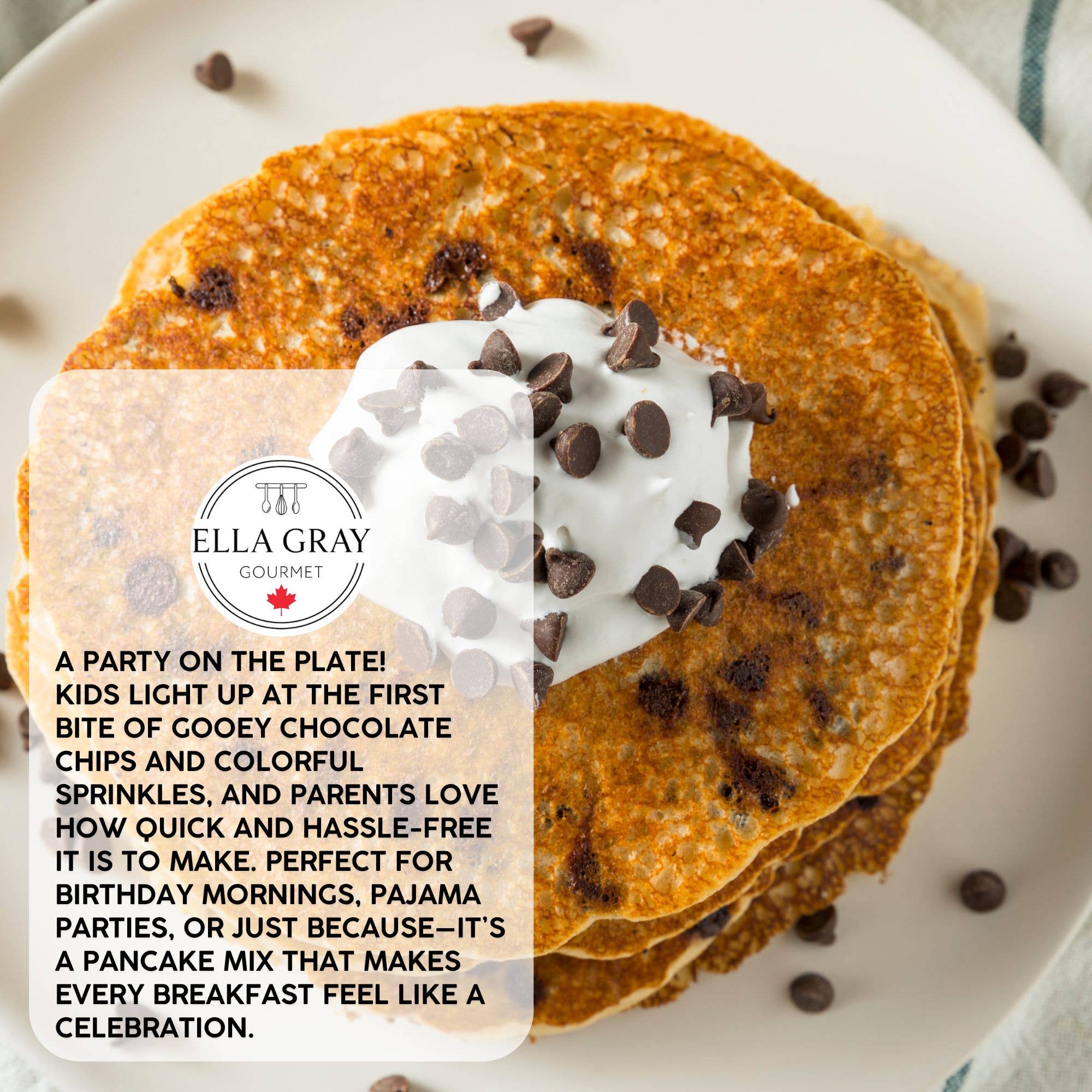 Mélange pour crêpes au chocolat