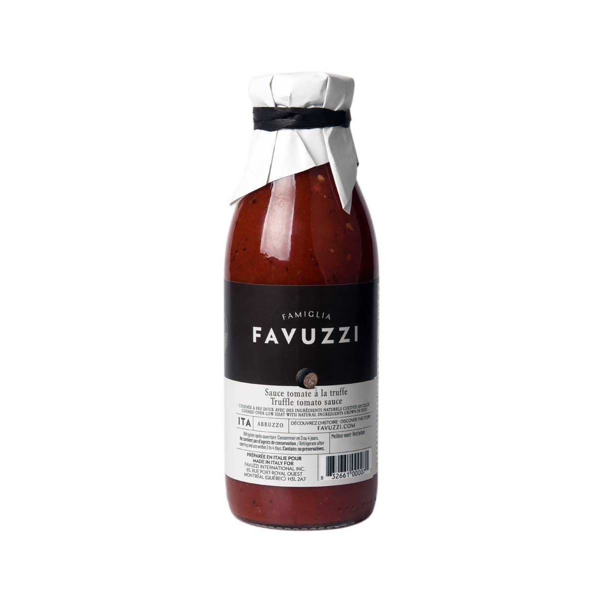 Sauce tomate à la truffe