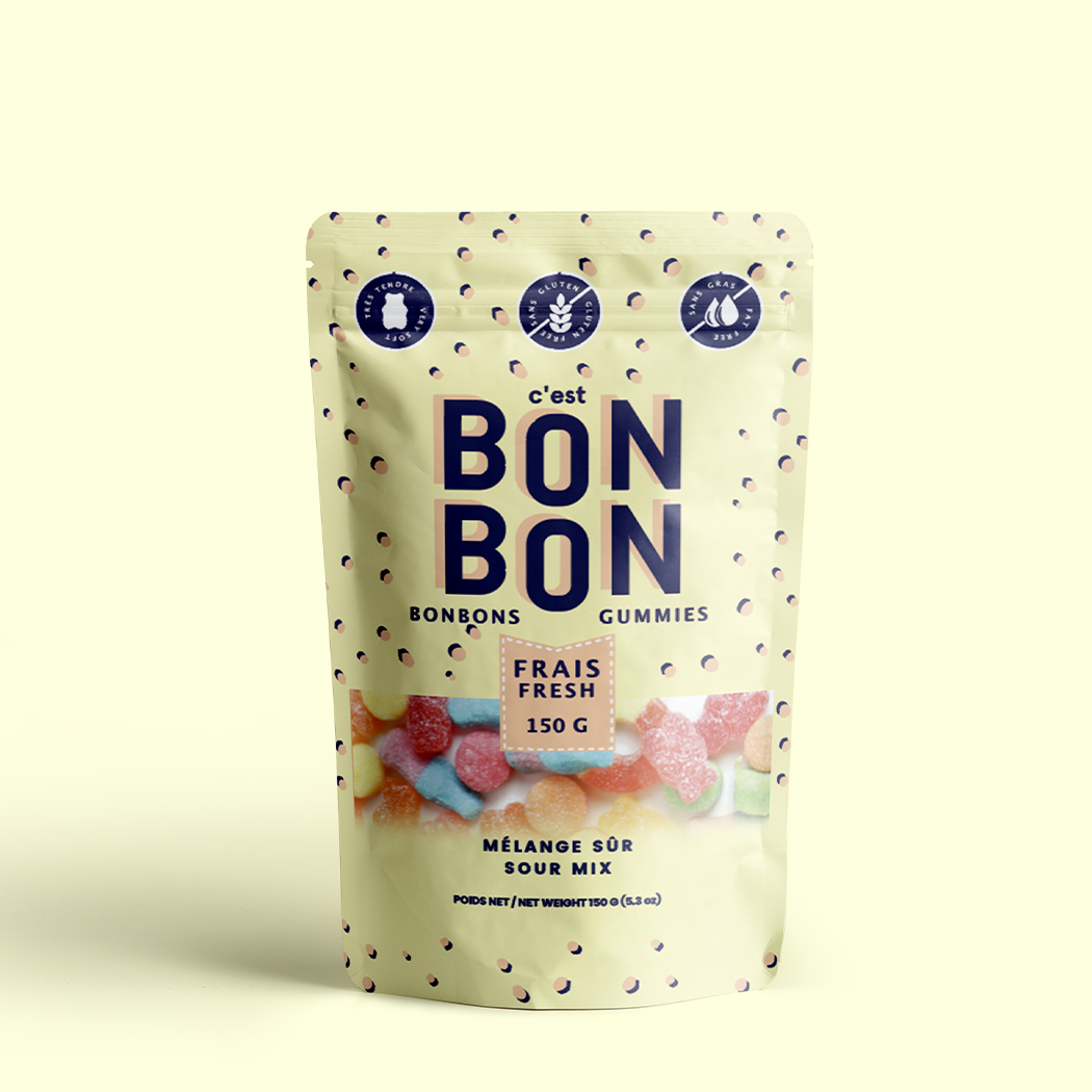 Mélange sûr- Bonbons gélifiés
