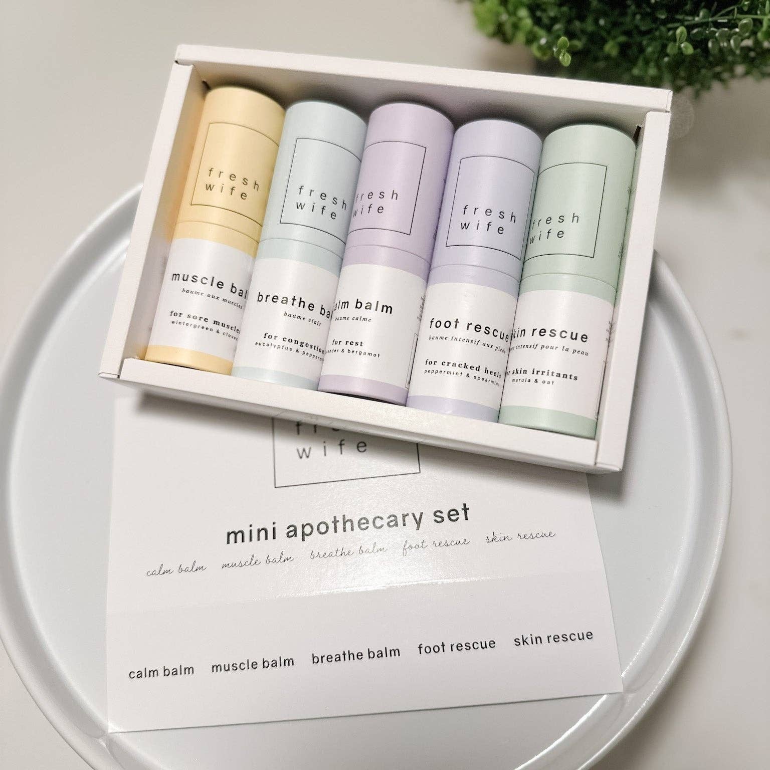 Coffret Cadeau Apothicaire