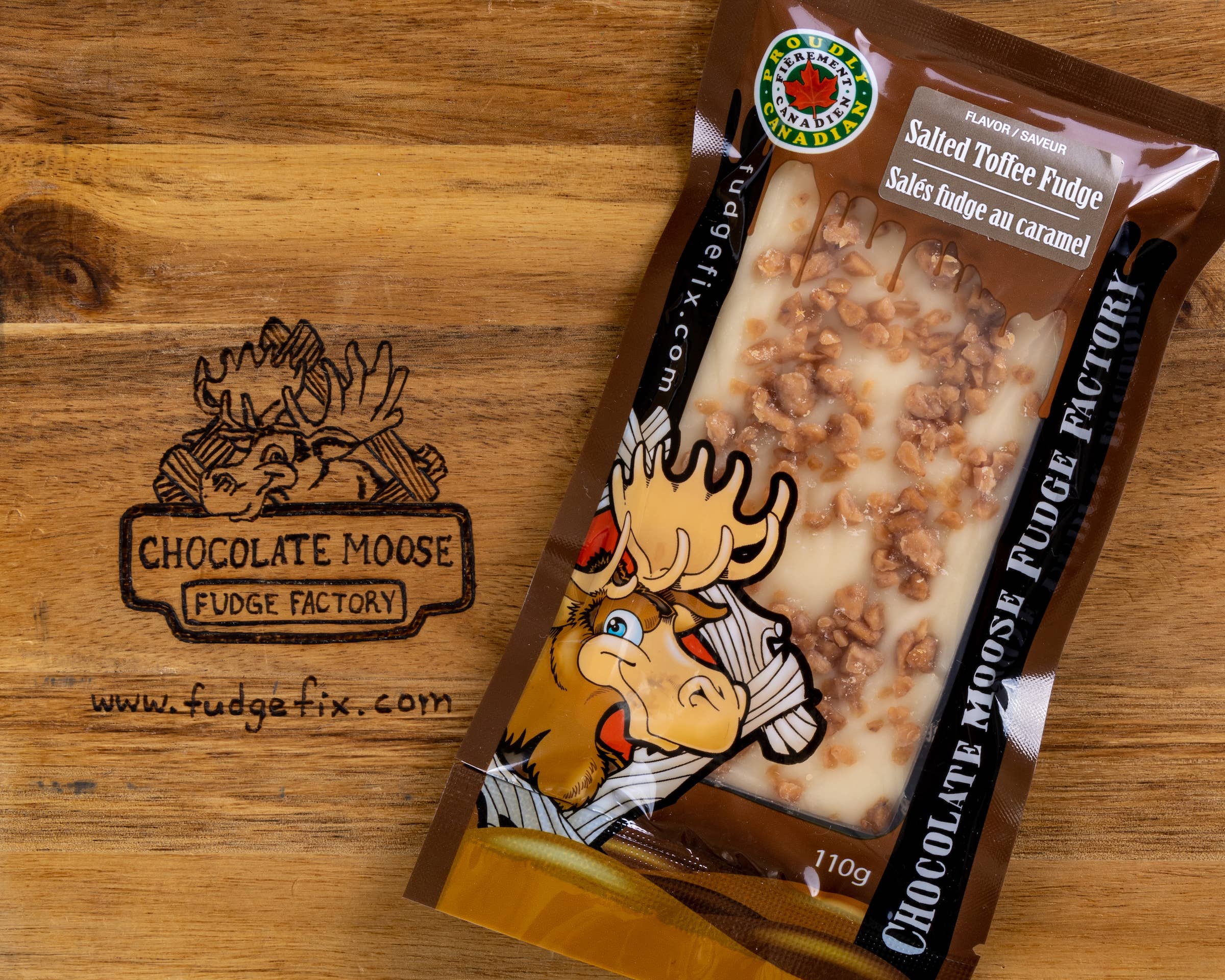 Fudge - Caramel salé 110g